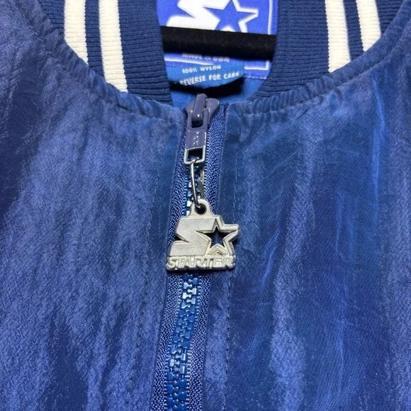 Vintage Starter Jacket Mens Extra Large Cleveland Indians Chief Wahoo 1990s CLE - Picture 4 of 8